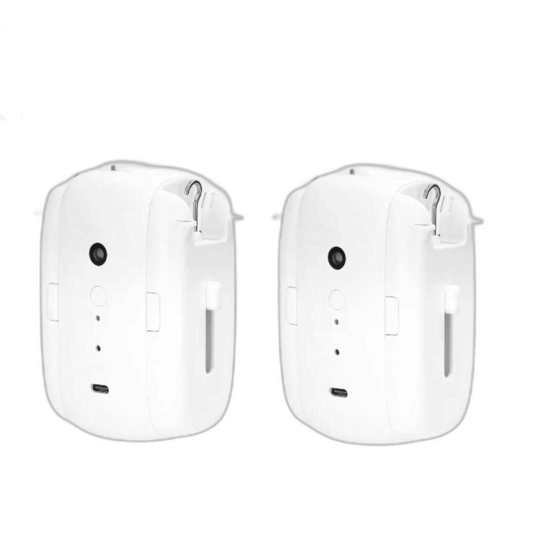 Smart Life Tuya Bluetooth Curtain Robot Motor for Track Rail with Remote (Double Opening) Compatible with Alexa