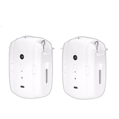 Smart Life Tuya Bluetooth Curtain Robot Motor for Track Rail with Remote (Double Opening) Compatible with Alexa