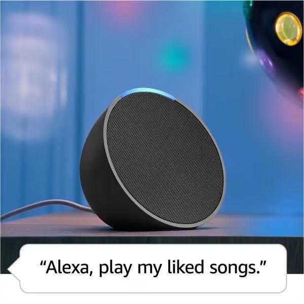 Amazon Echo Pop Smart Speaker with Alexa (2023 - Release) Charcoal Black FSM Gallery